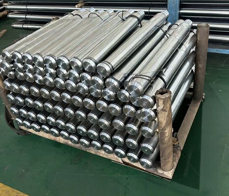 Durable, corrosion-resistant piston rod ensuring long-lasting performance under heavy loads.