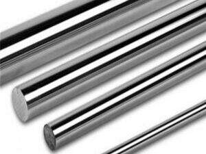 Industrial Equipment Solid Shaft 1inch HRC 45 - HRC 55 Metallic Silver Shaft