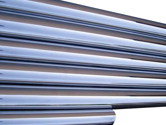 Metallic Silver Hydraulic Cylinder Shaft 100Ft Lbs High Corrosion Resistance Solid Shaft